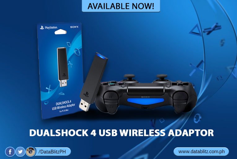 playstation dualshock 4 usb wireless adaptor
