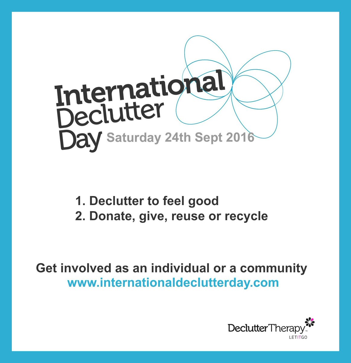 IntDeclutterDay's tweet image. #IntDeclutterDay16 kindly sponsored by the Southern Region Waste Management Office promoting waste prevention, reuse and recycling