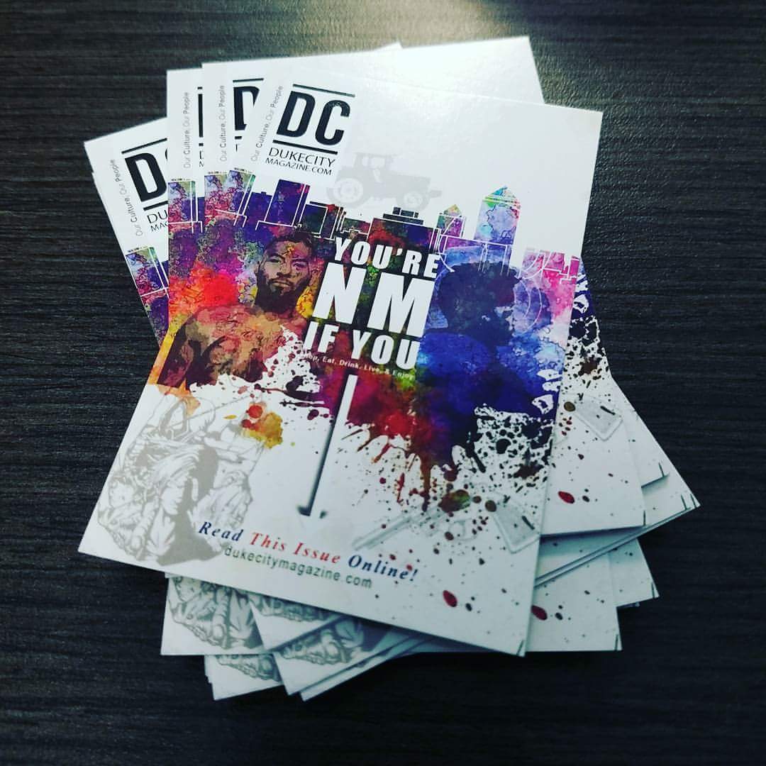 DukeCityMag's tweet photo. So close to distribution! You're #NM if you shop, eat, drink #LOCAL https://t.co/jv5zxYUa7j
