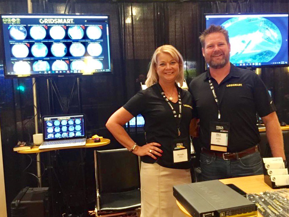 GRIDSMARTTech's tweet photo. Excited to be @ITS_California! Come by &amp; enter the #BackpackCabinet Giveaway to win a free GRIDSMART System &amp; @mccain_inc Backpack Cabinet! https://t.co/na7Vj3JNNn