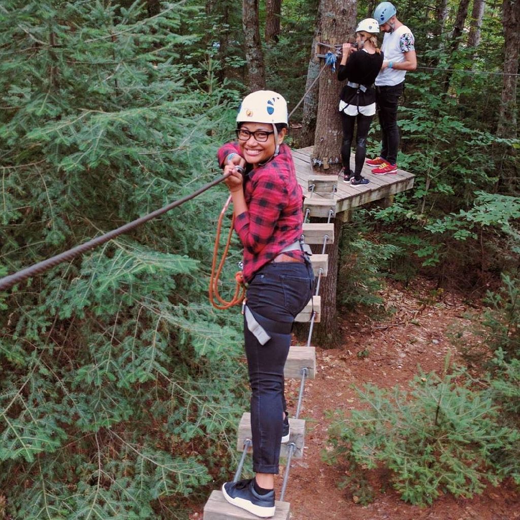 ShehaniKay's tweet image. Super fun! This weekend's treetop #obstaclecourse at #arbraska. #mtl #montréaljetaime ift.tt/2dchXaV