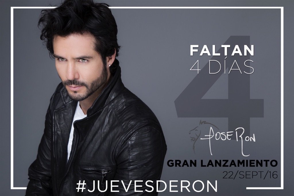 fans_linpuente's tweet photo. En 4 días es el lanzamiento del actor @JoseRon3 en #JuevesDeRon a las 8:00pm los fans de @LinetPuente te apoyamos https://t.co/2T9DT8bxjK