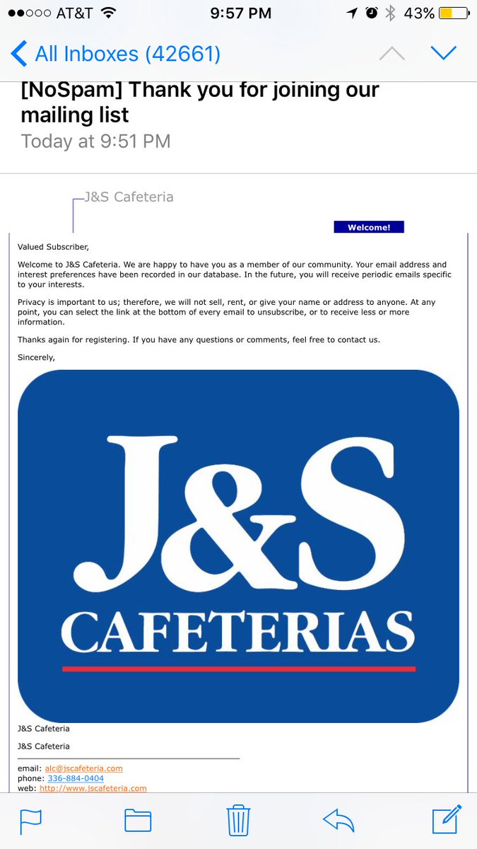 stuffipost's tweet image. 😝 haha, total mailing list #fail! Look what I just got back in response to subscribing to you!