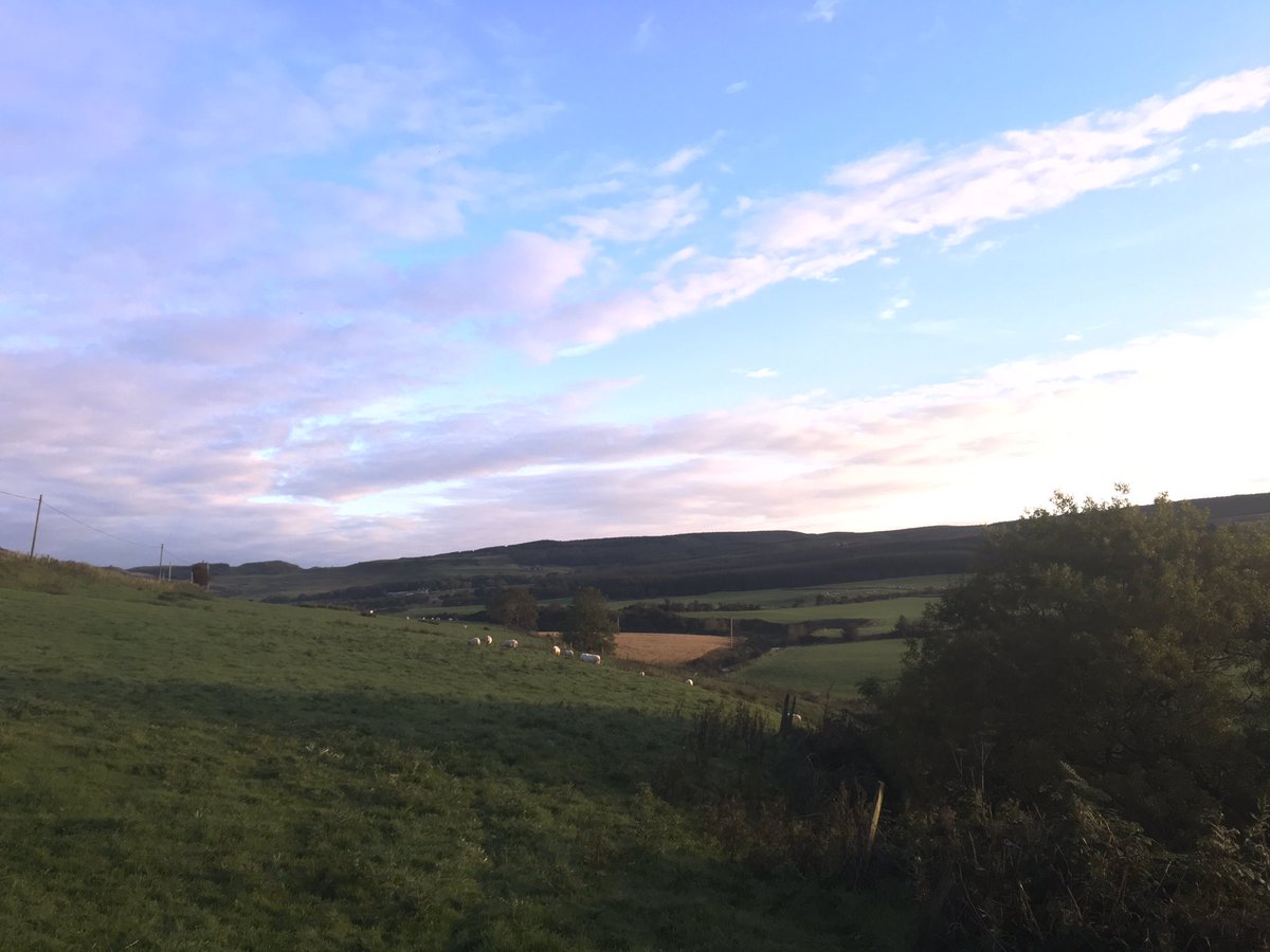 A beautiful day to kick off the #Kintyre &amp; #Gigha #WalkingFestival -join us @RealTorrisdale today.