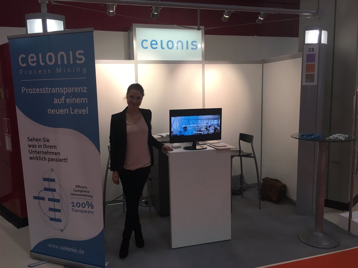 cgrossbaier's tweet image. @Celonis auf dem #dsagjk16 - Stand C8