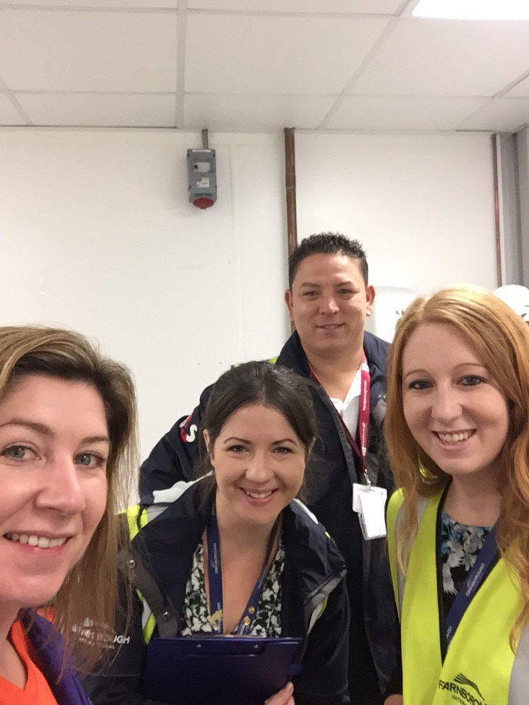 SCMarketplace's tweet photo. The team @FarnboroughInt are #ready #SCM16 #ConnectingTheIndustry https://t.co/6QSsbvac72