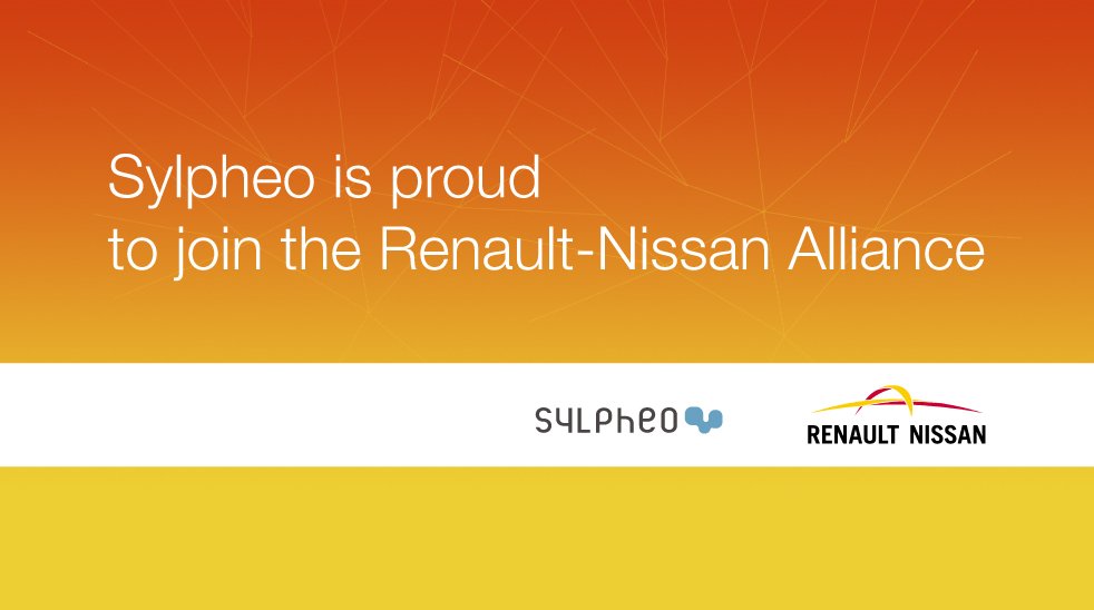 Sylpheo is proud to join Renault-Nissan! @TheAllianceRN blog.alliance-renault-nissan.com/content/renaul…