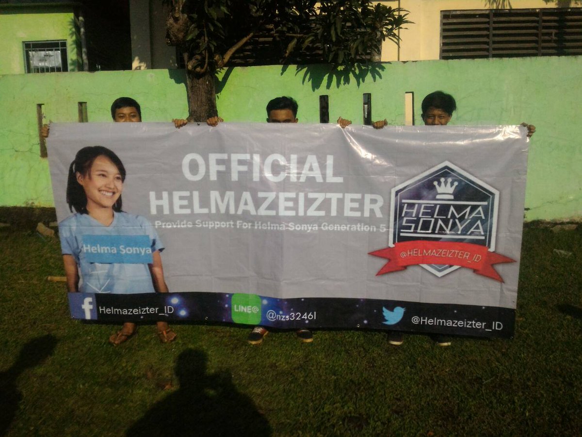 Keep support <a href="/uhel_onya/">Helma Sonya</a> guys :)

Cc : <a href="/Helmazeizter_ID/">HELMAzeizter</a> <a href="/Helmazeizter/">Team HELMAzeizter</a> <a href="/HelmazeizterJKT/">HELMAZEIZTER JKT</a>