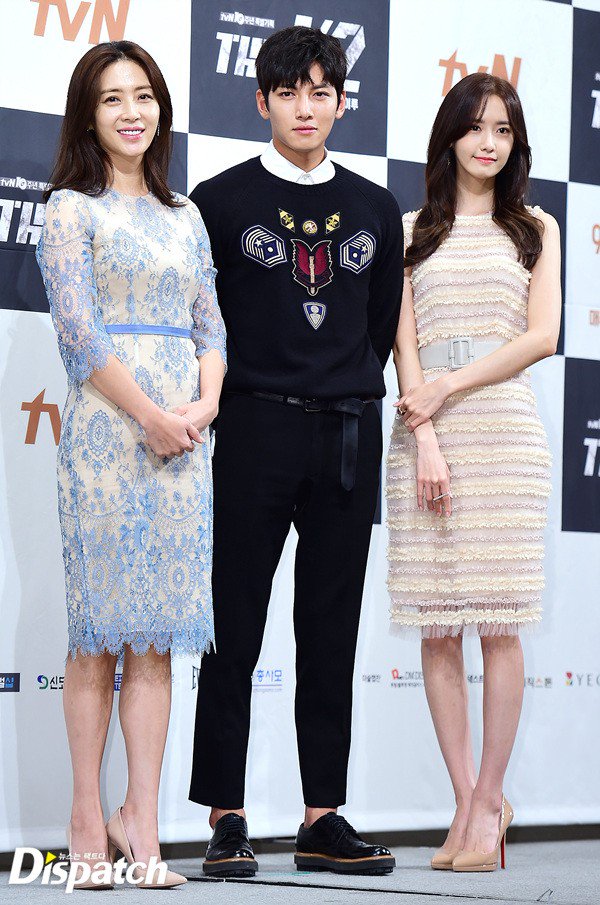 TheDramaKorea's tweet photo. Ji Chang Wook, Im Yoona, &amp; Song Yoon A saat konferensi pers drama tvN "The K2" hari ini. https://t.co/omVVedgowQ