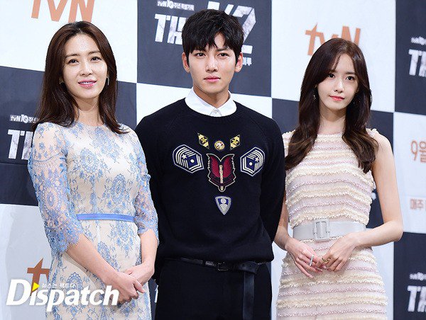 TheDramaKorea's tweet photo. Ji Chang Wook, Im Yoona, &amp; Song Yoon A saat konferensi pers drama tvN "The K2" hari ini. https://t.co/omVVedgowQ