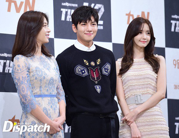 TheDramaKorea's tweet photo. Ji Chang Wook, Im Yoona, &amp; Song Yoon A saat konferensi pers drama tvN "The K2" hari ini. https://t.co/omVVedgowQ