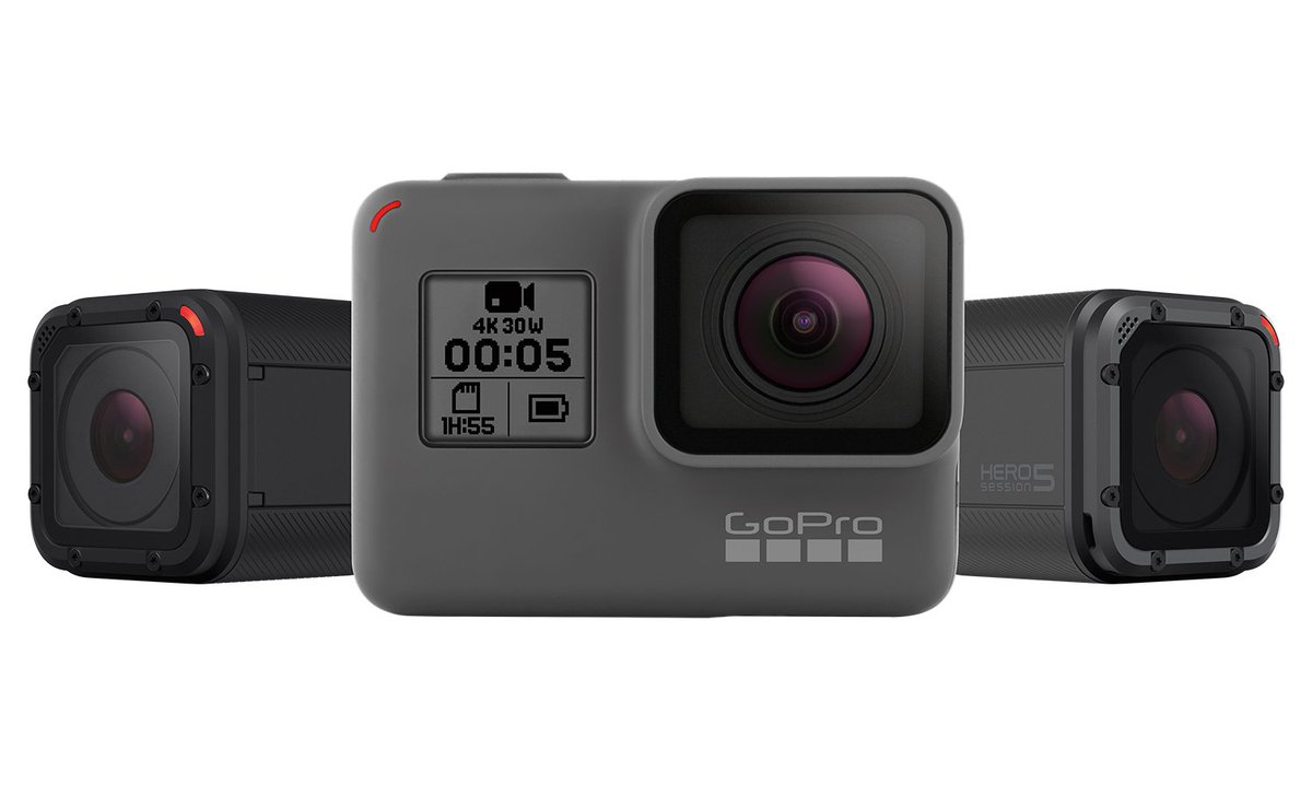 Las nuevas GoPro #Hero5Black y #Hero5Session ya están aquí es.engadget.com/2016/09/19/nue…
