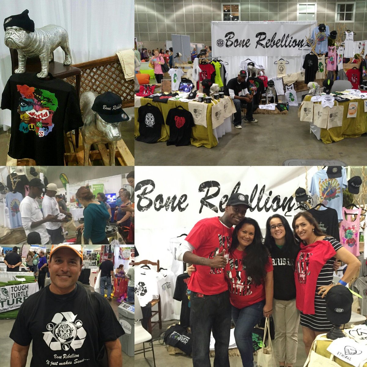 BoneRebellion's tweet photo. #BoneRebellion #BRCreatingChange in #Animals #Environment &amp; #Humanity at the #GreenFestivalExpo #PETA #ASPCA https://t.co/1tCfwhMDYM