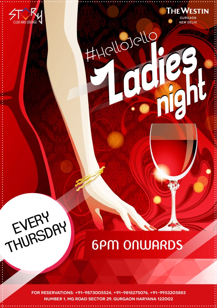 STORYGurgaon's tweet photo. Oh Hello ladies! See you tonight for our #LadiesNightSpecial at STORY Club at Westin Gurgaon #HelloJello #Gurgaon #nightlife https://t.co/YSSW1Lx7oC