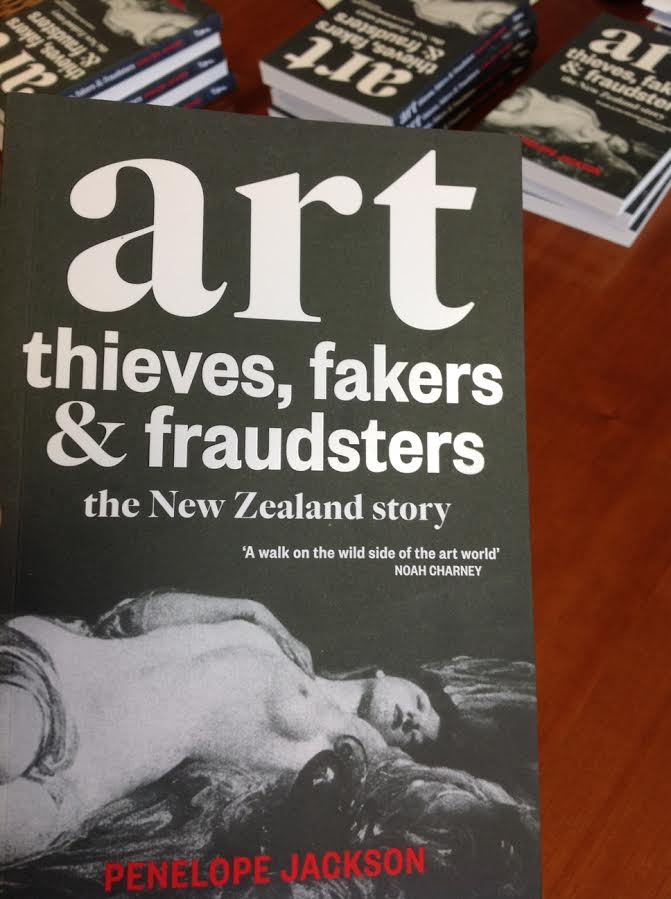 AwaPress's tweet photo. Look at what we just unpacked. The definitive book on NZ art crime, out Oct 14. #checkyourattic #NZart @ArtCrimeNZ https://t.co/HRhMgIUHup