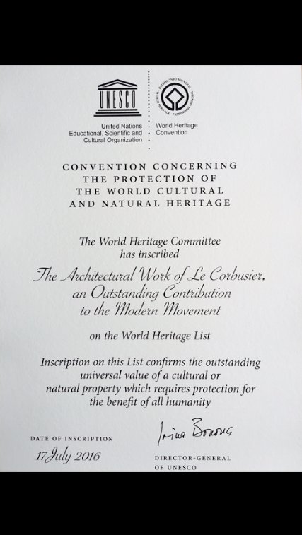Receiving yesterday #Chandigarh's #WorldHeritage Certificate...

Appreciate the goodwill of the diplomatic corps &amp; #India's many friends.