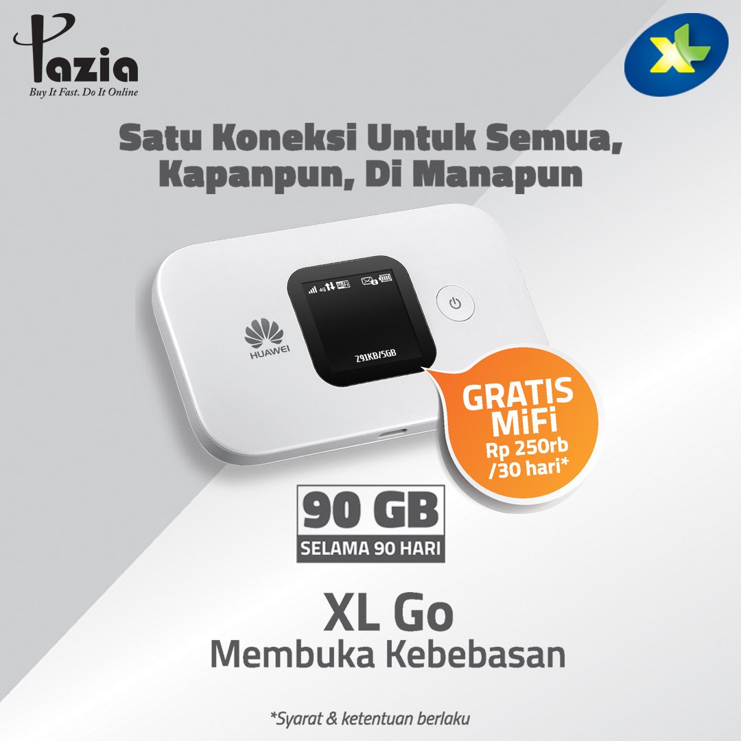 Dapatkan promo <a href="/XL123/">XL-12</a> #free modem MiFi di #paziashop 
Dengan prmbelian paket #XLGO