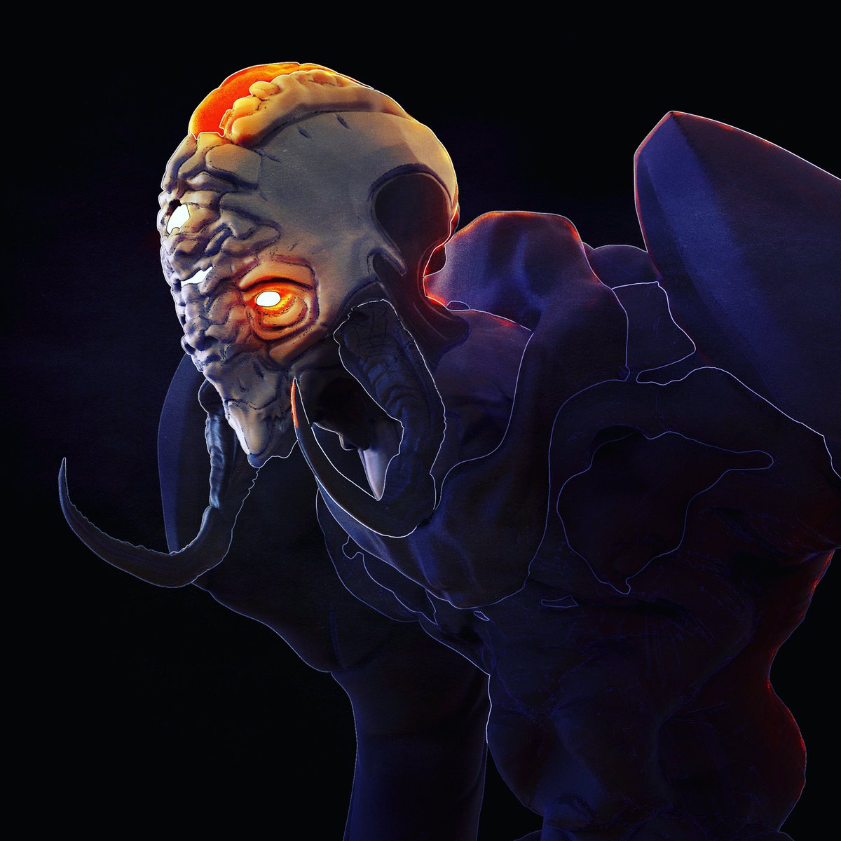 Steveteeps's tweet image. I&apos;ve been keeping busy on some fun projects lately, but wanted to share a little in progress from earlier tonight. @pixologic @KeyShot3D #3D