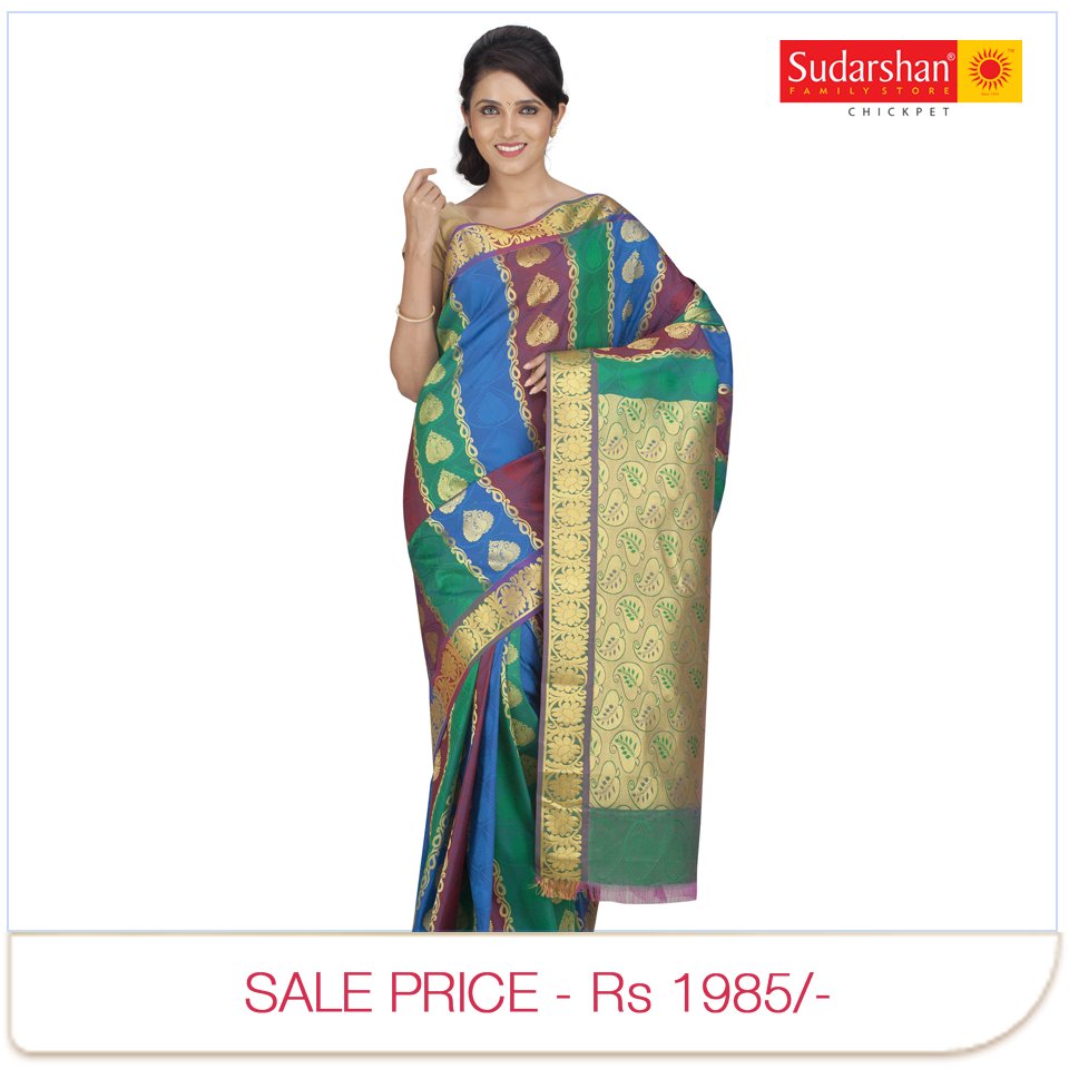 Lovely Art Silk Saree Collections. Free Shipping &amp; COD
#Shopping #OnlineSarees goo.gl/EUyBEy #SilkSaree