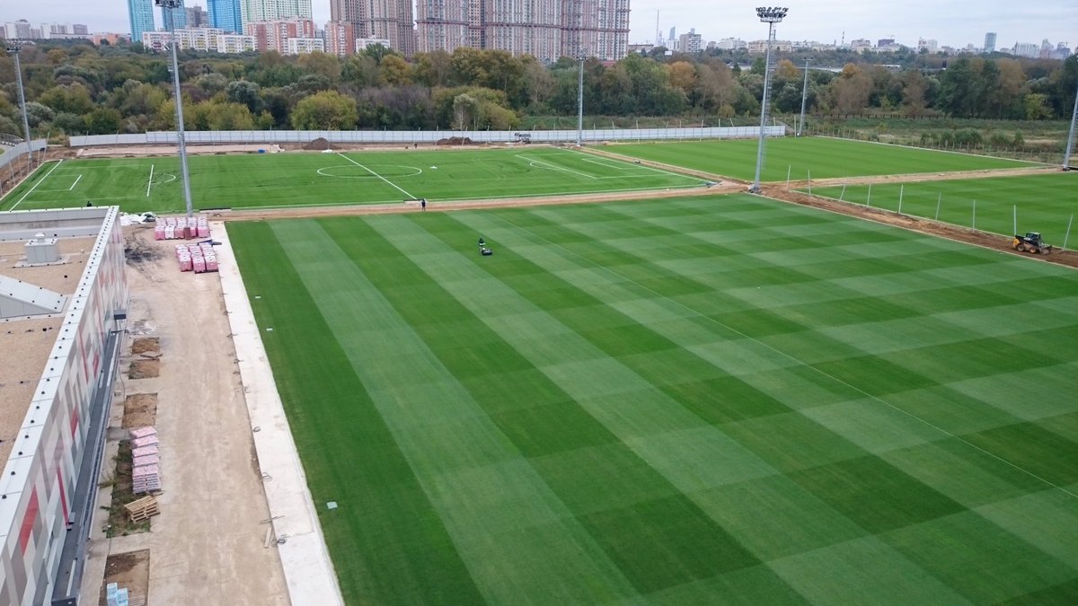 SIS_George's tweet photo. #Spartak Moscow new training centre designed and built by @SIS_Pitches https://t.co/PT0npOzFHn
