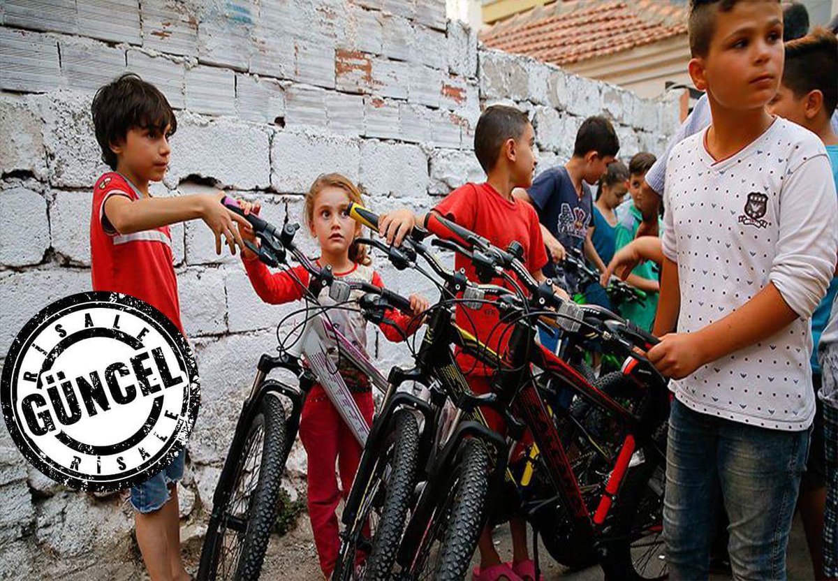 Erdoğan'dan Suriyeli çocuklara bayram hediyesi

Detay için:goo.gl/74YJzc