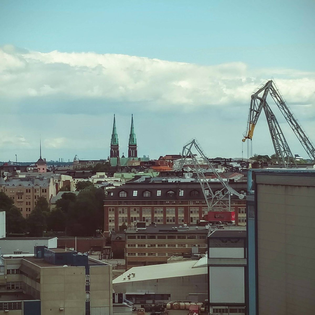 winkhelsinki's tweet photo. #Helsinki skyline ❤ https://t.co/vamJ4x8JmI