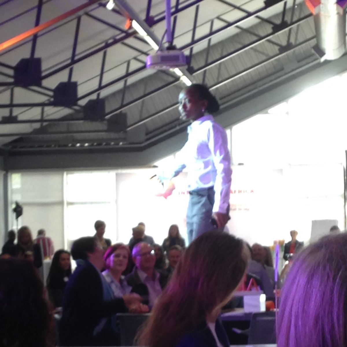 ivorsaurus's tweet photo. @SonqobaMaseko at #LIA_Network event, making waves amazing woman! https://t.co/stxRrDonui