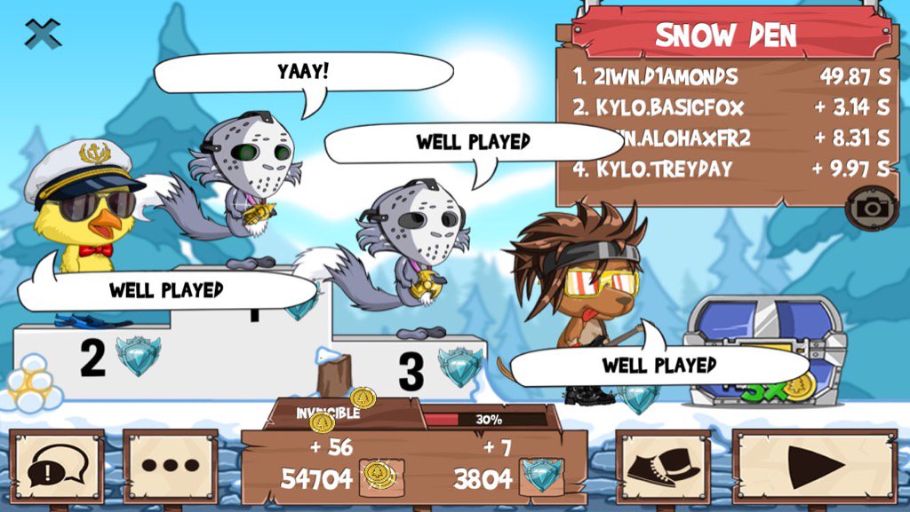 D1AMONDSFR2's tweet image. All those guys just got washed #funrun2 #basicfox #ALOHAxFR2 #TreyDay