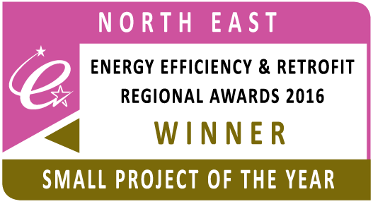 CalibrateEnergy's tweet photo. Did you know Calibrate won the Small Project of the Year award at the #EnergyEfficiency &amp; Retrofit Awards? https://t.co/oKTGSYCXU7
