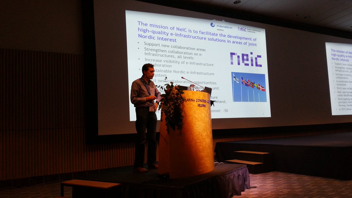 gstefans's tweet photo. Dan Still presents Glenna, The Nordic Cloud Project @nordunet #NDN16 https://t.co/6tL5v72Hwk