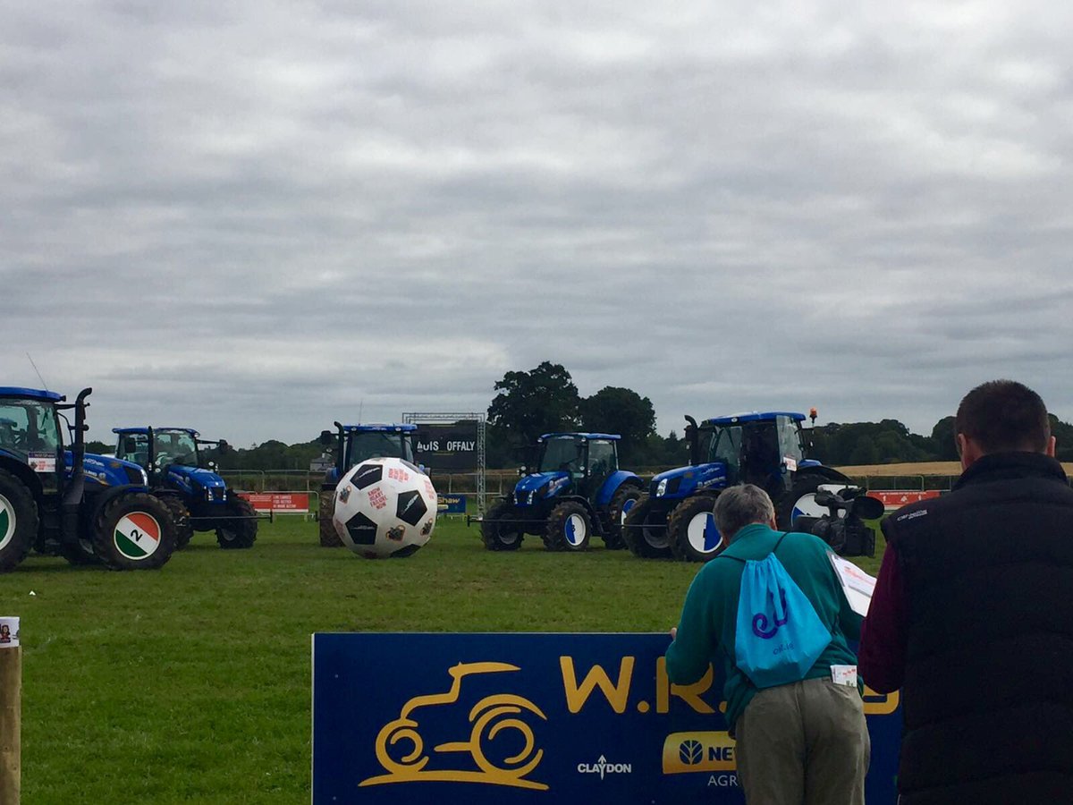 MediaplanetUK's tweet photo. We're filming at The #NationalPloughingChampionships with @Novartis... #tractorfootball anyone?! @NPAIE https://t.co/ciwcWvXfZ8