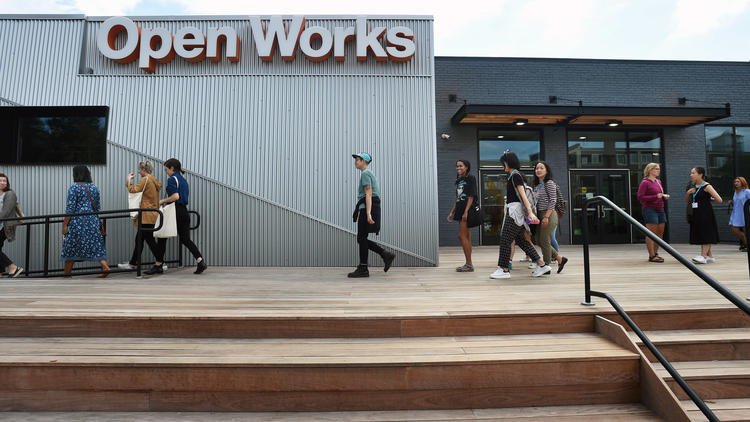 mpchristiner's tweet image. New #makerspace OpenWorks in Baltimore. bit.ly/MakerspaceOW Your thoughts on education vs business #makerspaces? #makerslowchat