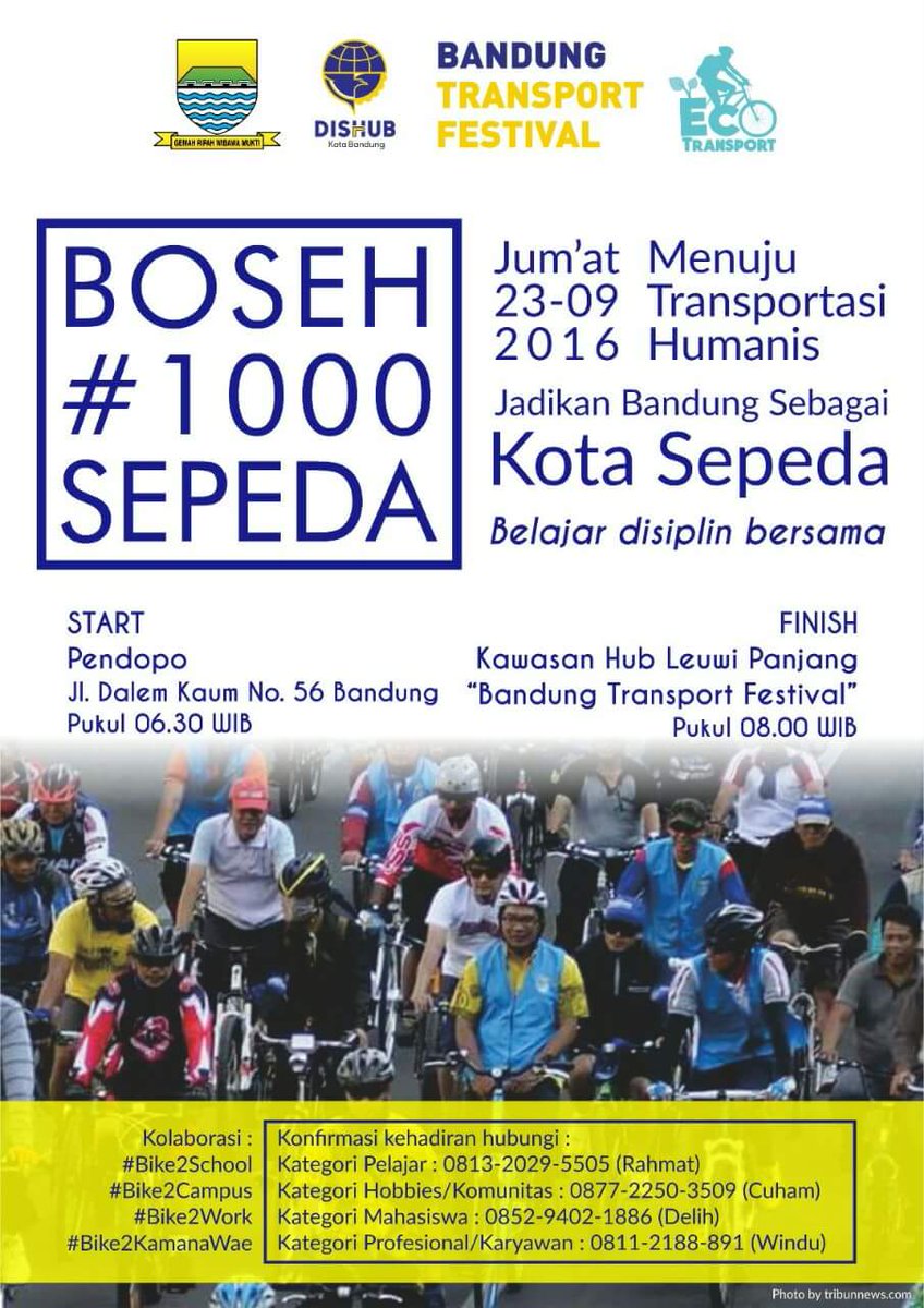 Dicari anak muda yang gaul naik sepeda buat ikut Boseh #1000 Sepeda jangan kalah ama bapak bapak mtb n pederal hehe