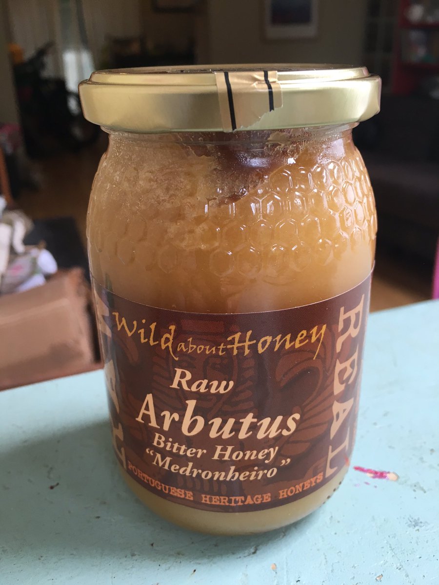 My favourite new honey - bittersweet and incredibly antibacterial. #bebrave