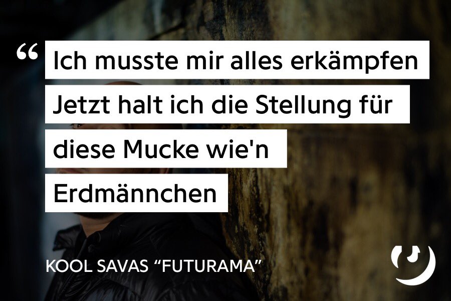 ingososo's tweet image. @RapGeniusD @koolsavas Unglaublicher Flow plus Geniale Reimkette
#King Kool Savas
#OneLove