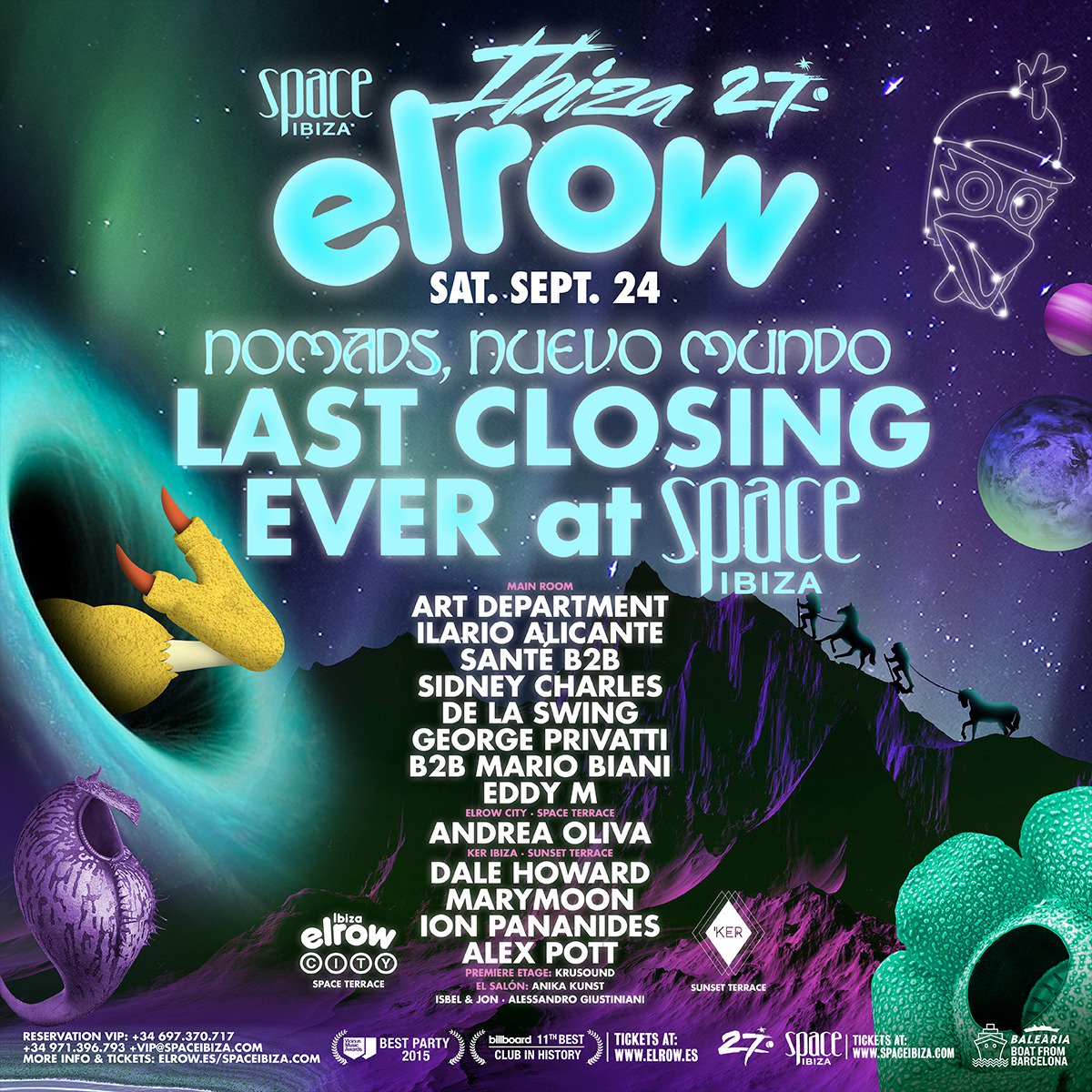 elrow_'s tweet photo. elrow Ibiza - elrow presenta: CLOSING DE TEMPORADA EN SPACE IBIZA - NÓMADAS, NUEVO MUNDO https://t.co/hDhmC0cqjJ https://t.co/XPxHsSjWpn