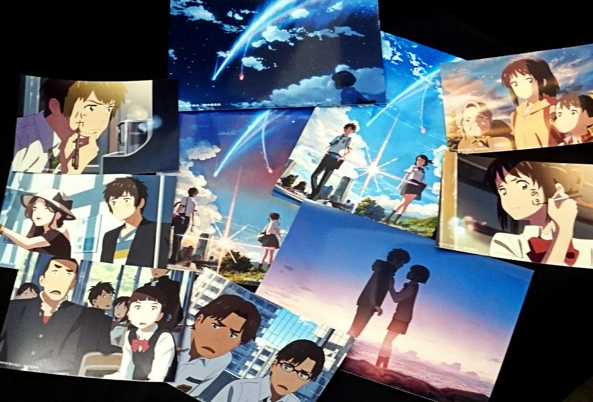 リン Auf Twitter ローソンプリント 君の名は とても綺麗で見惚れてしまう 今月30日までの期間限定プリントだそうです お早めに 個人的には あ って顔の司くんと 一葉おばあちゃんがいたのがツボ W 君の名は