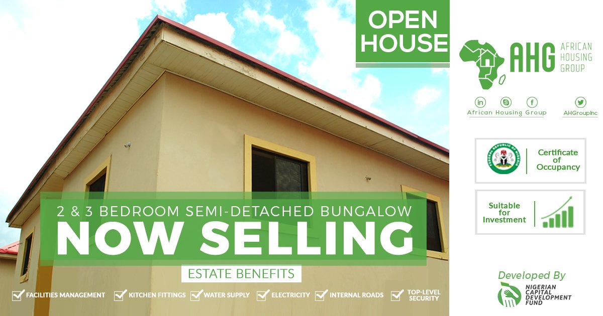 AHGroupInc's tweet image. Own a home in Kuje Estate,Abuja,Nigeria from $20,000.2BRM,3BRM semi-detached bungalow available.Client No 092920954