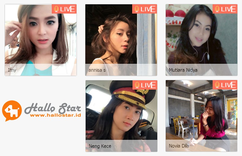 hallostar.id LIVE now!