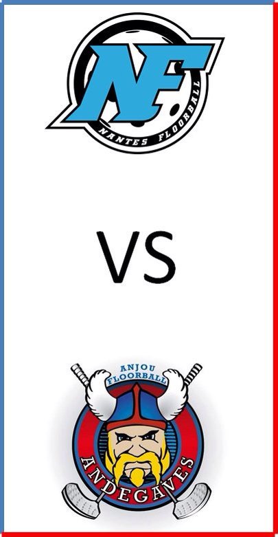 {AMICAL} 
Dimanche 2 Oct. les 🔴&amp;🔵 iront <a href="/nantesfr/">Ville de Nantes</a> défier <a href="/NantesFloorball/">Nantes Floorball</a> ! Un bon test ! 💪
#Floorball #SportAngers