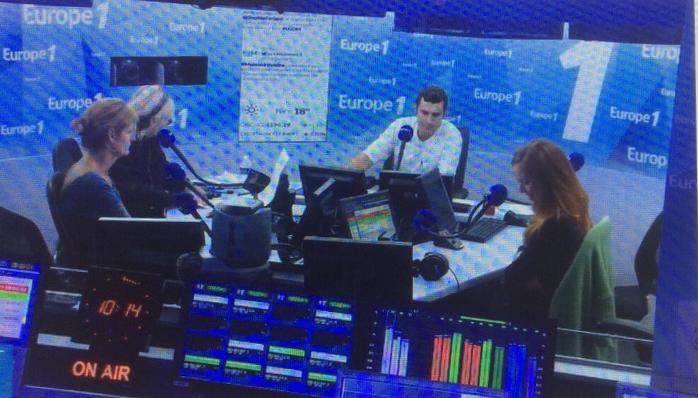 Super bien passé, @Thomas Joubert charmant!! @LGDM_officiel Europe 1