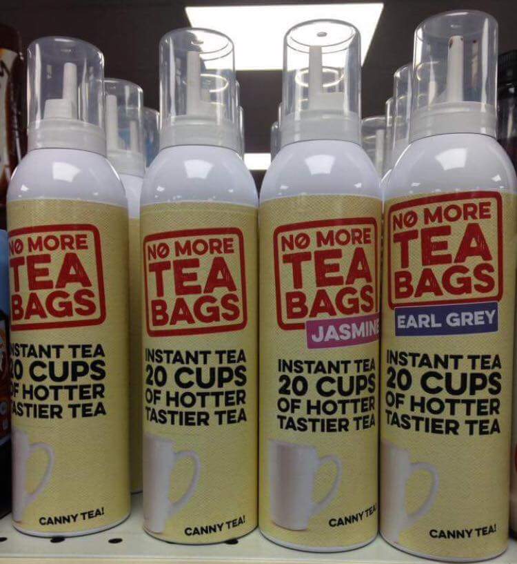 WanderInspired's tweet photo. How to make a Brit cry... No. More. Teabags?!?! 😱😱😱😭😭😭 #britishproblems #teatime https://t.co/koAzKMxukw