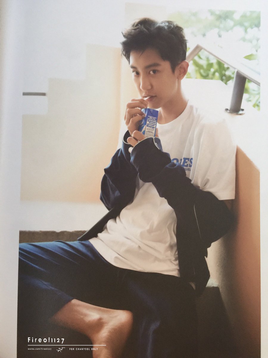 EXOXOXOID's tweet photo. [PREVIEW] EXO Chanyeol - 'dear happiness' (cr: FIREOL1127) https://t.co/iEjGLa8NbY