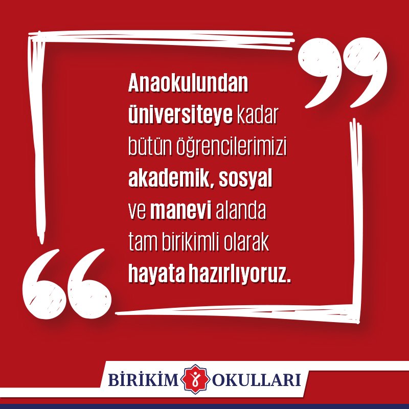 brkmokullari's tweet image. #Anaokulundan #üniversiteye kadar bütün #öğrencilerimizi #akademik, #sosyal ve #manevi alanda tam #birikimli olarak #hayatahazırlıyoruz.