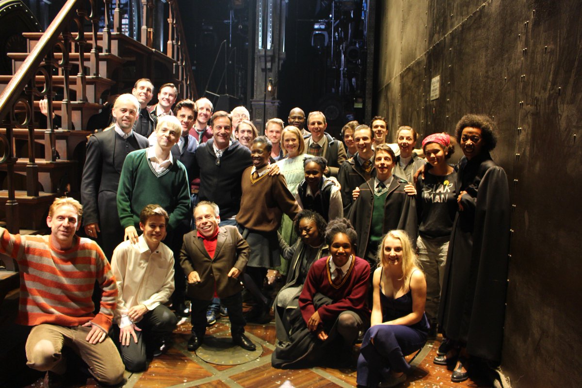CursedChildLDN's tweet photo. A special performance of the #CursedChild in aid of @Lumos was attended by members of the Harry Potter films cast. https://t.co/1aXnUjQF7u