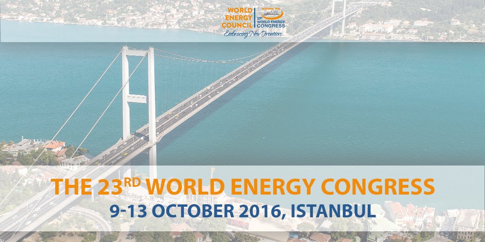 23.Dünya Enerji Kongresi 9-13 Ekim tarihlerinde #İstanbul’da düzenlenecek <a href="/WECongress/">World Energy Congress 2026</a>