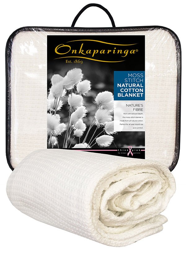 onkaparingahome's tweet image. Onkaparinga Moss Stitch blankets, natural cotton, perfect for year round use. #coolinsummer ow.ly/65BH304kAkk