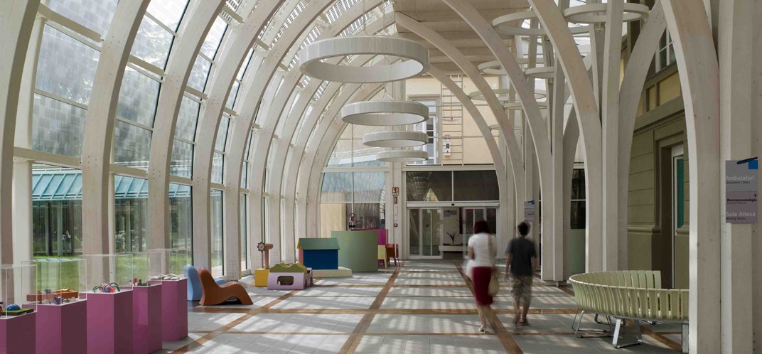 Castaldi Bubbles at the Meyer Hospital, Florence #lightingdesign