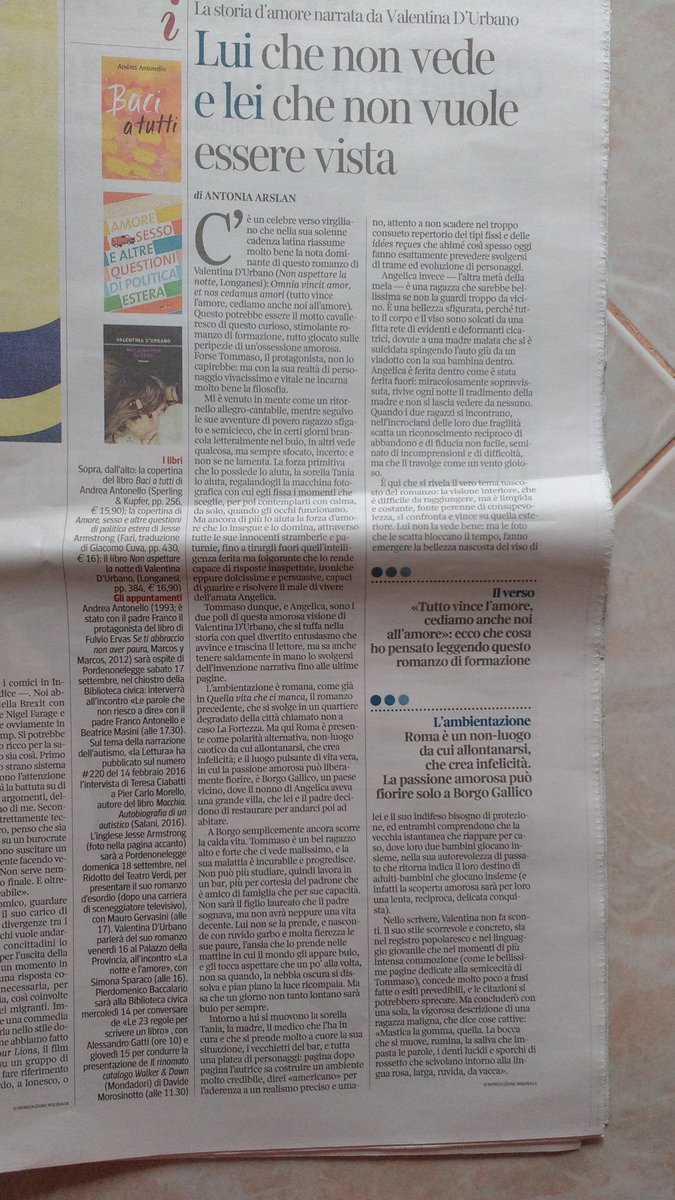 TizianaCazzato's tweet photo. @valedurbano @LibriLonganesi @stefymas2 @La_Lettura @CasaLettori #nonAspettareLaNotte,avvince e trascina il lettore https://t.co/aqp1oQRjvY