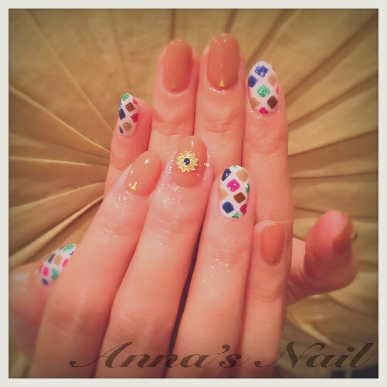 Anna S Nail デザインコースのお客様 ストーンアートデザイン込みで 初回料金 4000円です ネイル ネイルサロン ジェルネイル 大阪 茨木 北摂 箕面 高槻 吹田 豊中 自宅サロン Annasnail T Co Koopfcp7vn Twitter